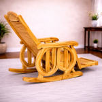 Premium Wooden Reclining Rocking Chair