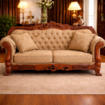 Royal Teak Wood Sofa Set