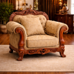 Royal Teak Wood Sofa Set