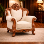 Royal Teak Wood Sofa Set