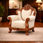 Royal Teak Wood Sofa Set