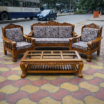 teak wood sofa set